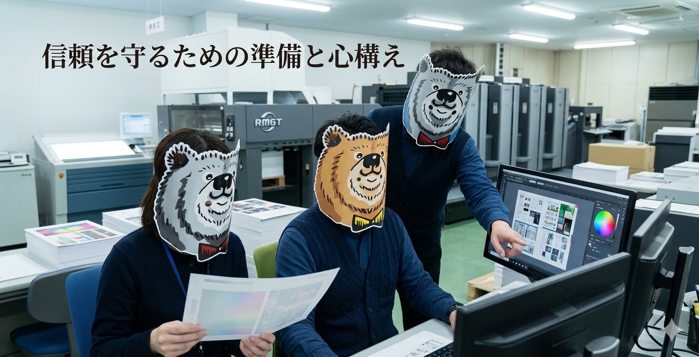 スタッフコラム✍『信頼を守るための準備と心構え』